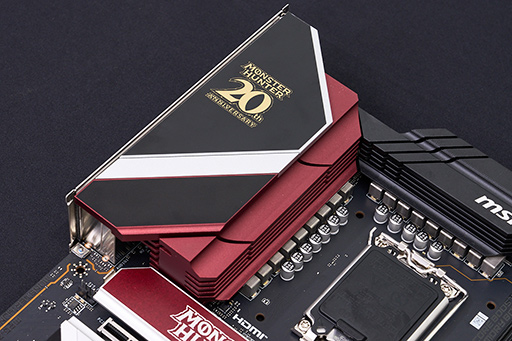 画像ギャラリー No.016のサムネイル画像 / 「MSI×モンハン20周年記念」コラボのPCパーツでゲームPCを自作！　ファン垂涎のPCでアイスボーンをプレイしてみた【PR】