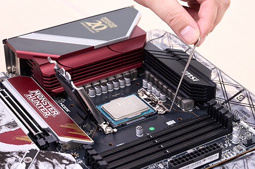 画像ギャラリー No.026のサムネイル画像 / 「MSI×モンハン20周年記念」コラボのPCパーツでゲームPCを自作！　ファン垂涎のPCでアイスボーンをプレイしてみた【PR】