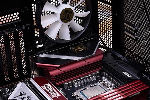 画像ギャラリー No.030のサムネイル画像 / 「MSI×モンハン20周年記念」コラボのPCパーツでゲームPCを自作！　ファン垂涎のPCでアイスボーンをプレイしてみた【PR】