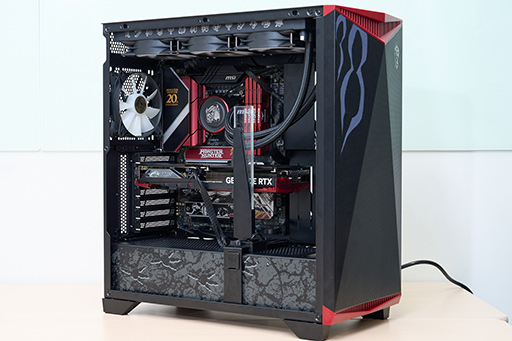 画像ギャラリー No.035のサムネイル画像 / 「MSI×モンハン20周年記念」コラボのPCパーツでゲームPCを自作！　ファン垂涎のPCでアイスボーンをプレイしてみた【PR】