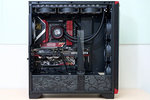 画像ギャラリー No.036のサムネイル画像 / 「MSI×モンハン20周年記念」コラボのPCパーツでゲームPCを自作！　ファン垂涎のPCでアイスボーンをプレイしてみた【PR】