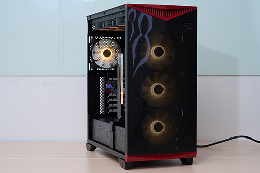 画像ギャラリー No.037のサムネイル画像 / 「MSI×モンハン20周年記念」コラボのPCパーツでゲームPCを自作！　ファン垂涎のPCでアイスボーンをプレイしてみた【PR】