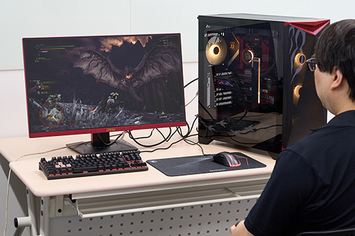 画像ギャラリー No.040のサムネイル画像 / 「MSI×モンハン20周年記念」コラボのPCパーツでゲームPCを自作！　ファン垂涎のPCでアイスボーンをプレイしてみた【PR】