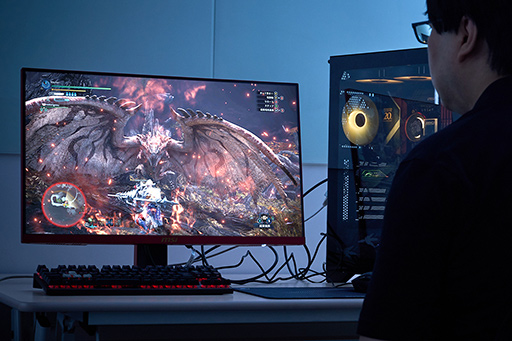 画像ギャラリー No.041のサムネイル画像 / 「MSI×モンハン20周年記念」コラボのPCパーツでゲームPCを自作！　ファン垂涎のPCでアイスボーンをプレイしてみた【PR】