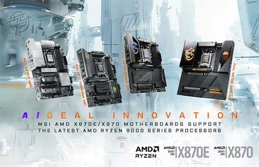 画像ギャラリー No.001のサムネイル画像 / AMDの新チップセット「X870E/X870」搭載ゲーマー向けマザーをMSIが発表。USB4やWi-Fi 7にも対応する