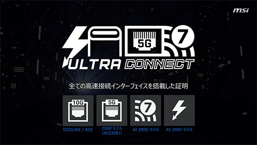 画像ギャラリー No.004のサムネイル画像 / Intelの新型CPU「Arrow Lake」に対応したZ890チップセット搭載ゲーマー向けマザーボードをMSIが国内発表