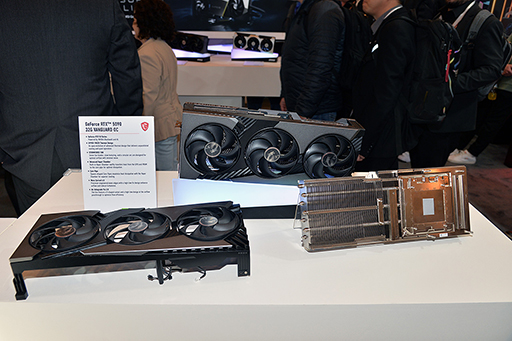 画像ギャラリー No.014のサムネイル画像 / GeForce RTX 50搭載ゲーマー向けノートPCを豊富にラインナップするMSIブースをレポート