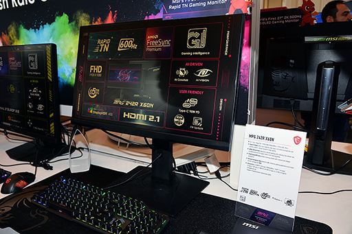 画像ギャラリー No.022のサムネイル画像 / GeForce RTX 50搭載ゲーマー向けノートPCを豊富にラインナップするMSIブースをレポート