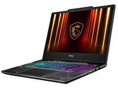 トランスルーセントなボディのエントリー向けゲームノートPC「Cyborg A15 AI B2HW」がMSIから8月28日発売
