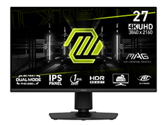 デュアルモード対応で税込約5万円前後の27型ゲーマー向けディスプレイがMSIから発売に