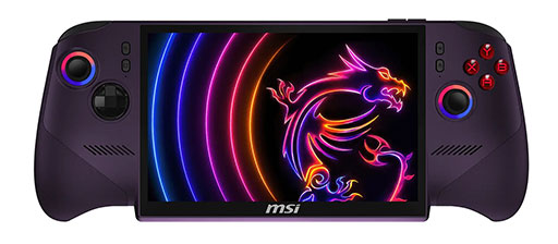 画像ギャラリー No.001のサムネイル画像 / Intel Arc G3 Extreme搭載の携帯型ゲームPC「Claw 8 EX AI+」や,MSIの40周年を記念したゲームノートPCが発表に