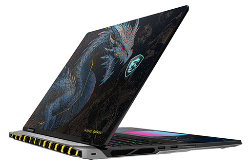 画像ギャラリー No.004のサムネイル画像 / ド派手なドラゴンをまとったMSI 40周年記念ノートPCが国内発売。RTX 5090や4TB SSD内蔵のウルトラハイエンド仕様