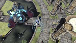 画像ギャラリー No.030のサムネイル画像 / 「マリシアス」登場するボスの一部やプレイのキモとなる「オーラシステム」などの情報公開。「灰の外套」はコンボ中にも自在に変形できる!?