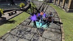 画像ギャラリー No.034のサムネイル画像 / 「マリシアス」登場するボスの一部やプレイのキモとなる「オーラシステム」などの情報公開。「灰の外套」はコンボ中にも自在に変形できる!?