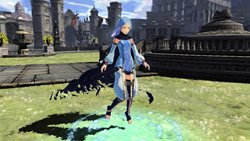 画像ギャラリー No.053のサムネイル画像 / 「マリシアス」登場するボスの一部やプレイのキモとなる「オーラシステム」などの情報公開。「灰の外套」はコンボ中にも自在に変形できる！？
