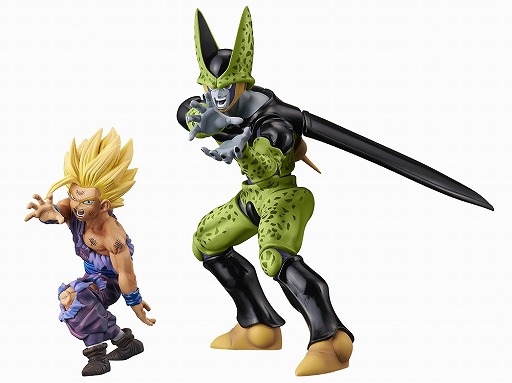 画像ギャラリー No.001のサムネイル画像 / ワンピースとドラゴンボールZのアニメ名シーンを再現したフィギュアが3月にプライズで登場