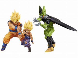 画像ギャラリー No.004のサムネイル画像 / ワンピースとドラゴンボールZのアニメ名シーンを再現したフィギュアが3月にプライズで登場