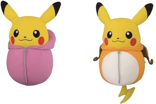 画像ギャラリー No.005のサムネイル画像 / 「寝袋を着たピカチュウ」のぬいぐるみがプライズに。5月中旬から順次登場