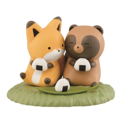 画像ギャラリー No.005のサムネイル画像 / 漫画「タヌキとキツネ」のぬいぐるみやフィギュアがプライズに。11月13日から順次登場