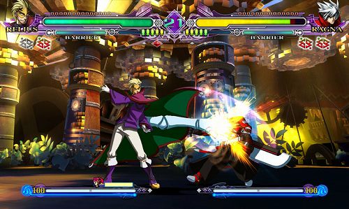 画像ギャラリー No.002のサムネイル画像 / 「BLAZBLUE CONTINUUM SHIFT II」,新キャラ「レリウス」が追加に