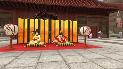 画像ギャラリー No.005のサムネイル画像 / 「NineTailOnline」，各都市を彩る日本独自要素“ひな祭り”が実装