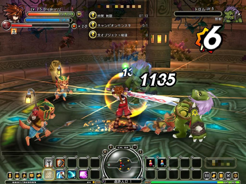 画像ギャラリー No.001のサムネイル画像 / 多彩なコンボが気持ちいい！　新作3DアクションRPG「ハウリングソード」をテストに先駆けてプレイしてみた