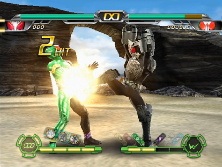 画像ギャラリー No.004のサムネイル画像 / 「仮面ライダー クライマックスヒーローズ オーズ」“オーズ”の最新フォーム「サゴーゾ コンボ」が使用可能。「サイ」「ゴリラ」「ゾウ」によるパワーを見よ