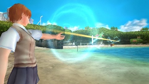 画像ギャラリー No.003のサムネイル画像 / ビリビリLv5。「ファンタシースターポータブル2 インフィニティ」，今度のコラボは“レールガン”や“歩く教会”でおなじみのあのアニメだ