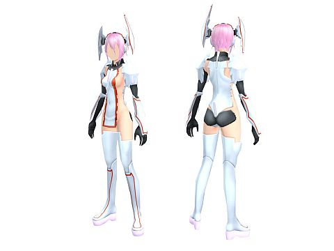 画像ギャラリー No.001のサムネイル画像 / 「PSPo2 インフィニティ」,漫画家ヤスダスズヒト氏デザインの装備が配信開始