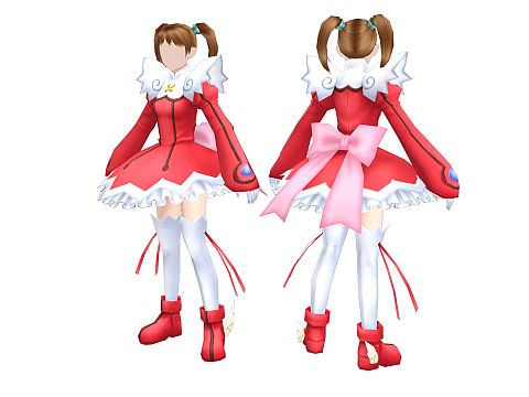 画像ギャラリー No.001のサムネイル画像 / 「PSPo2 インフィニティ」に「快盗天使ツインエンジェル2」のコラボ衣装が登場