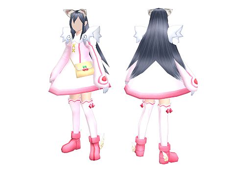 画像ギャラリー No.003のサムネイル画像 / 「PSPo2 インフィニティ」に「快盗天使ツインエンジェル2」のコラボ衣装が登場