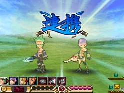 画像ギャラリー No.014のサムネイル画像 / 注目作「サガ3時空の覇者 Shadow or Light」，バトルでは“行動順の変更”が鍵に。“連携攻撃”を繰り出して大ダメージを与えよう