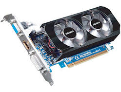 画像ギャラリー No.001のサムネイル画像 / OC仕様＋独自クーラー採用のGIGABYTE製GT 430搭載カード