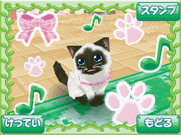 画像ギャラリー No.020のサムネイル画像 / 「かわいい子猫DS3」,発売日が12月2日に。ゲーム内容を紹介