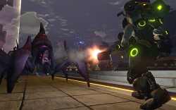 画像ギャラリー No.022のサムネイル画像 / ［G-Star 2011］「Firefall」は飛んだり跳ねたり撃ち合ったりのスポーツ系FPS……のような，違うような。PvPとPvEをプレイしてみた