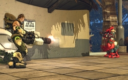 画像ギャラリー No.023のサムネイル画像 / ［G-Star 2011］「Firefall」は飛んだり跳ねたり撃ち合ったりのスポーツ系FPS……のような，違うような。PvPとPvEをプレイしてみた