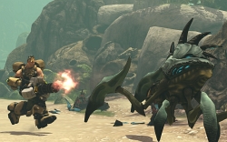 画像ギャラリー No.026のサムネイル画像 / ［G-Star 2011］「Firefall」は飛んだり跳ねたり撃ち合ったりのスポーツ系FPS……のような，違うような。PvPとPvEをプレイしてみた
