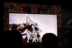 画像ギャラリー No.009のサムネイル画像 / 発売間近の「ガンダム無双3」店頭体験会にて，プロデューサーがトークとデモプレイを披露。「アニメでもリアル調の追及でもなく，ゲームだからできるガンダムの表現」