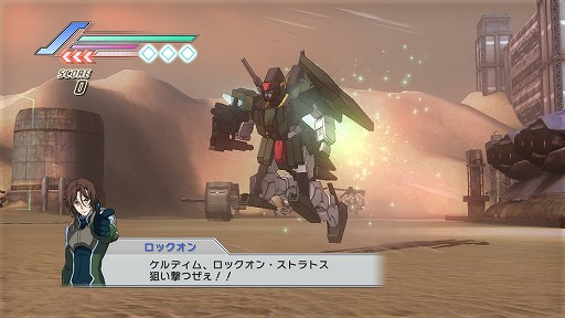 画像ギャラリー No.001のサムネイル画像 / 狙い撃つぜぇ！ 「ガンダム無双3」DLC第7弾では，「ロックオン・ストラトス」が「ケルディムガンダム」を駆って武力介入を試みる
