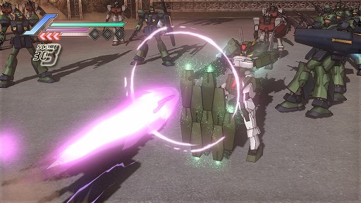 画像ギャラリー No.002のサムネイル画像 / 狙い撃つぜぇ！ 「ガンダム無双3」DLC第7弾では，「ロックオン・ストラトス」が「ケルディムガンダム」を駆って武力介入を試みる