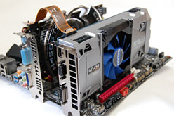 画像ギャラリー No.002のサムネイル画像 / 「GeForce GTS 450」のSLI動作検証。1万円台のカード2枚によるマルチGPU動作の価値を考える