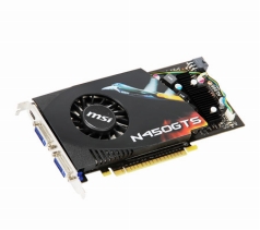 画像ギャラリー No.001のサムネイル画像 / 1スロット仕様のクーラーを搭載したGTS 450カードがMSIから発売に