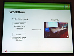 画像ギャラリー No.010のサムネイル画像 / ［CEDEC 2011］立体視に対応するサラウンドサウンドの作り方〜「DISSIDIA 012［duodecim］FINAL FANTASY」のデモを題材に