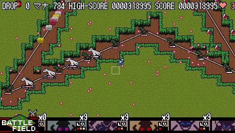 画像ギャラリー No.007のサムネイル画像 / 「DOT DEFENSE」，追加マップセット「ピナ編」が配信。マップデータも募集中
