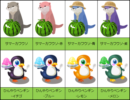 画像ギャラリー No.001のサムネイル画像 / 「虹色どうぶつ園」，限定どうぶつなどを入手できる「夏休みイベント」を開催