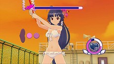 画像ギャラリー No.009のサムネイル画像 / 「ぎゃる☆がん」の新DLC“ヒロイン用プライベート水着セット”は本日配信開始。薫子の黒ビキニ，葵の白スクール水着などが見たい人は買うしかない 