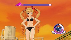 画像ギャラリー No.011のサムネイル画像 / 「ぎゃる☆がん」の新DLC“ヒロイン用プライベート水着セット”は本日配信開始。薫子の黒ビキニ，葵の白スクール水着などが見たい人は買うしかない 