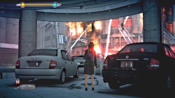 画像ギャラリー No.013のサムネイル画像 / ［TGS 2010］崩れゆく建物が3D立体視で人々に襲いかかる。「絶体絶命都市4 -Summer Memories-」プレイレポート
