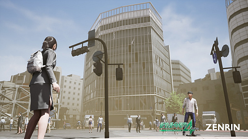 画像ギャラリー No.001のサムネイル画像 / 「絶体絶命都市4 Plus -Summer Memories-」と地図製作会社ゼンリンがタイアップ。3D都市モデルデータをゲーム内の街の造形に活用