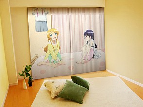 画像ギャラリー No.005のサムネイル画像 / 「STEINS;GATE」「Fate/Zero」「超電磁砲」「まどか☆マギカ」など全30種以上のカーテンが販売される「カーテン魂コレクション01」開催中